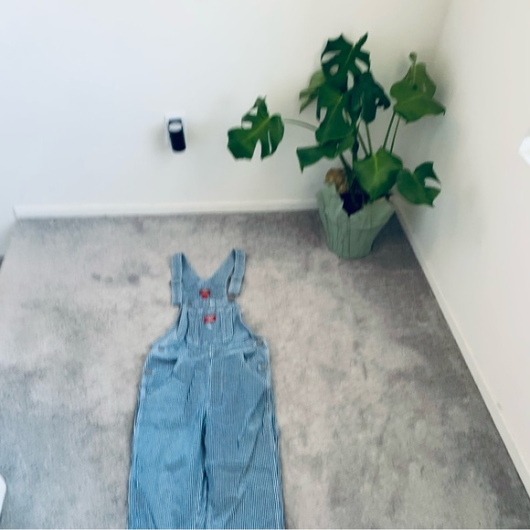 DICKIES RAILROAD STRIPE OVERALLS - Picture 2 of 4